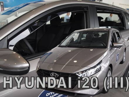 Deflektory Heko - Hyundai i20 od 2020 (so zadnými)