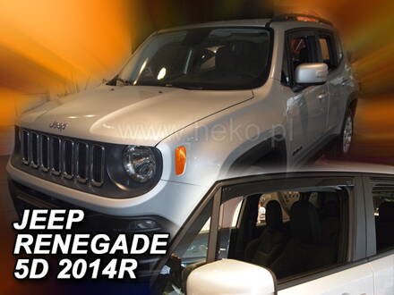 Deflektory Heko - Jeep Renegade od 2014