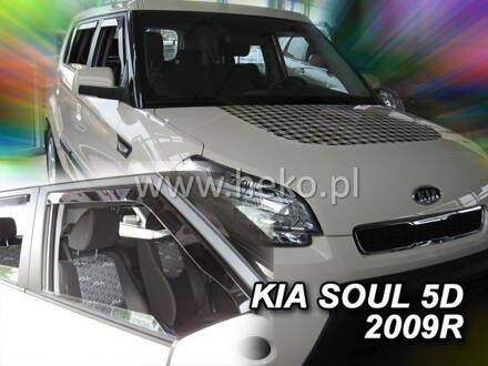 Deflektory Heko - Kia Soul 2009-2014