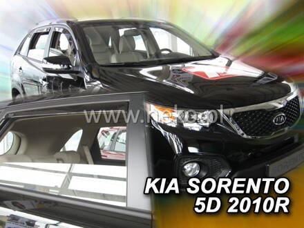 Deflektory Heko - Kia Sorento 2009-2015 (so zadnými)