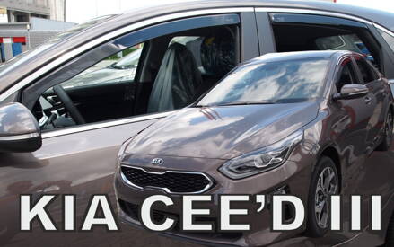 Deflektory Heko - Kia Ceed Hatchback od 2018 (so zadnými)