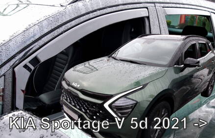 Deflektory Heko - Kia Sportage od 2022 (so zadnými)