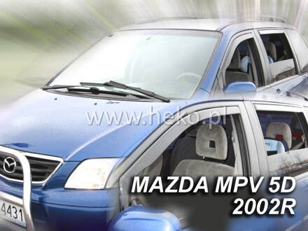 Deflektory Heko - Mazda MPV od 2001 (so zadnými)