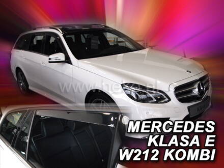 Deflektory Heko - Mercedes E W212 Combi 2009-2016 (so zadnými)