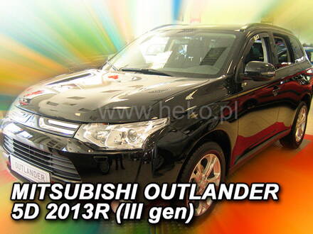 Deflektory Heko - Mitsubishi Outlander od 2012