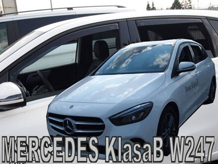 Deflektory Heko - Mercedes B W247 od 2019 (so zadnými)