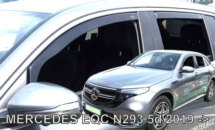 Deflektory Heko - Mercedes EQC N293 od 2019 (so zadnými)