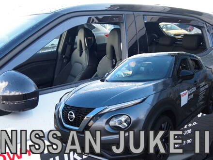 Deflektory Heko - Nissan Juke od 2020 (so zadnými)