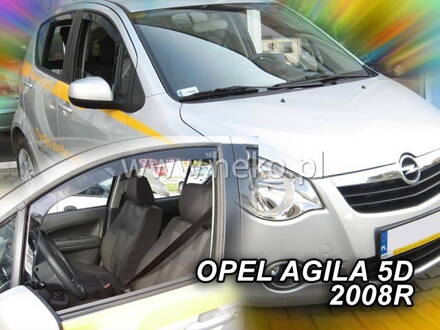 Deflektory Heko - Opel Agila od 2008