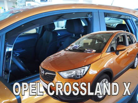 Deflektory Heko - Opel Crossland X od 2017 (so zadnými)