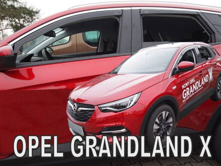 Deflektory Heko - Opel Grandland X od 2017 (so zadnými)