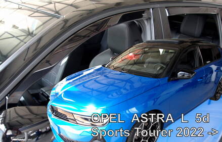 Deflektory Heko - Opel Astra L Combi od 2022 (so zadnými)