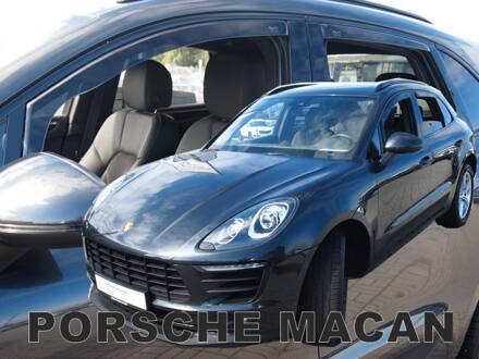 Deflektory Heko - Porsche Macan od 2013 (so zadnými)