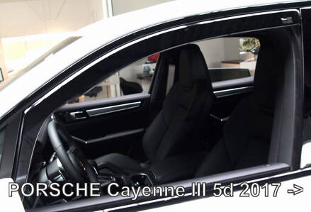 Deflektory Heko - Porsche Cayenne od 2017