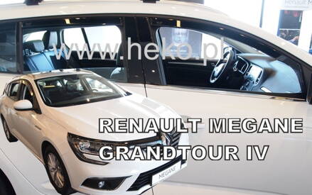 Deflektory Heko - Renault Megane IV Grandtour od 2016 (so zadnými)