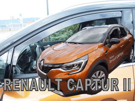Deflektory Heko - Renault Captur od 2020