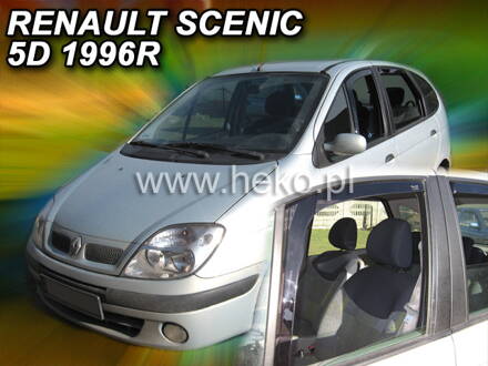 Deflektory Heko - Renault Scenic 1996-2002