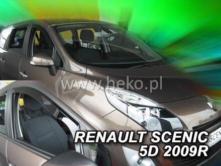 Deflektory Heko - Renault Scenic 2009-2017