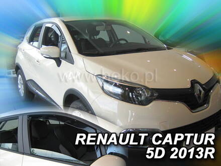 Deflektory Heko - Renault Captur 2012-2019