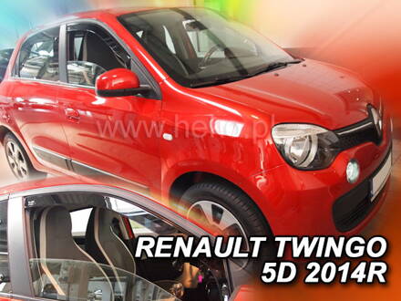 Deflektory Heko - Renault Twingo 5-dverový od 2014