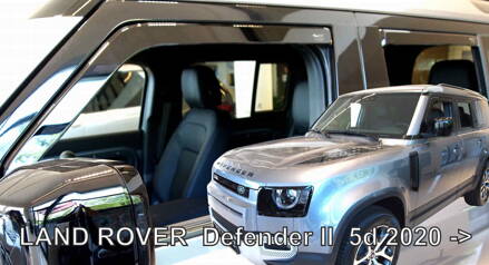 Deflektory Heko - Land Rover Defender 5-dverový od 2020 (so zadnými)