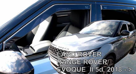Deflektory Heko - Land Rover Range Rover Evoque od 2019 (so zadnými)