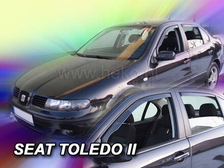 Deflektory Heko - Seat Toledo 1999-2005 (so zadnými)