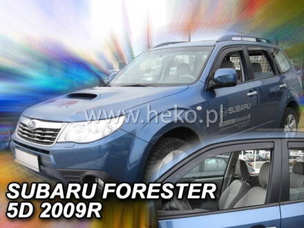 Deflektory Heko - Subaru Forester SH 5D od 2007