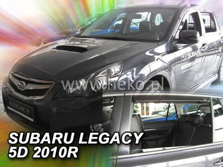Deflektory Heko - Subaru Legacy od 2010 (so zadnými)
