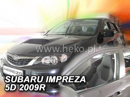 Deflektory Heko - Subaru Impreza GH 2008-2017