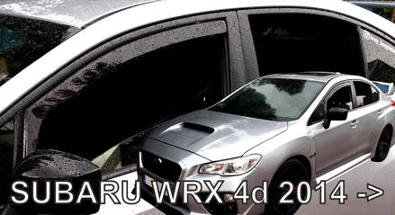 Deflektory Heko - Subaru WRX od 2014