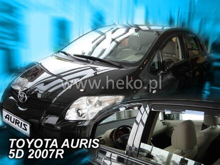 Deflektory Heko - Toyota Auris 5-dverová 2007-2012