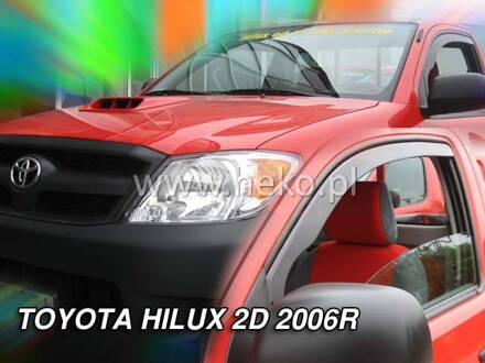Deflektory Heko - Toyota Hilux 2-dverová od 2006