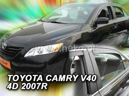 Deflektory Heko - Toyota Camry V40 od 2007 (so zadnými)