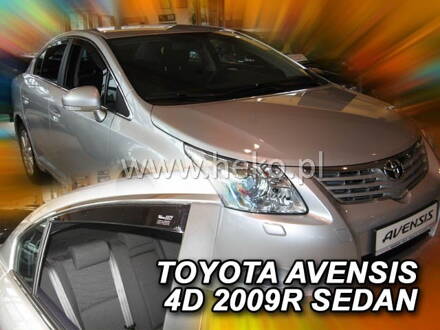 Deflektory Heko - Toyota Avensis Sedan od 2009 (so zadnými)