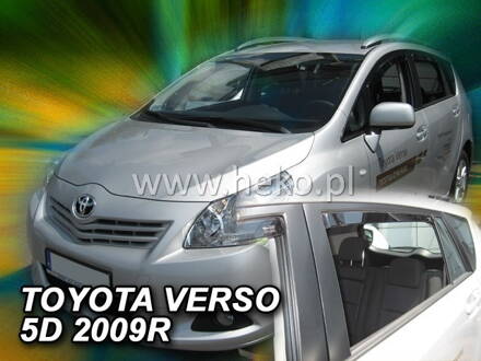 Deflektory Heko - Toyota Verso od 2009 (so zadnými)