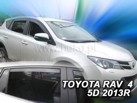 Deflektory Heko - Toyota RAV4 2012-2018 (so zadnými)
