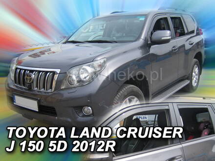 Deflektory Heko - Toyota Land Cruiser J150 od 2009 (so zadnými)