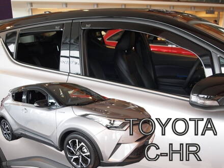 Deflektory Heko - Toyota C-HR od 2016 (so zadnými)