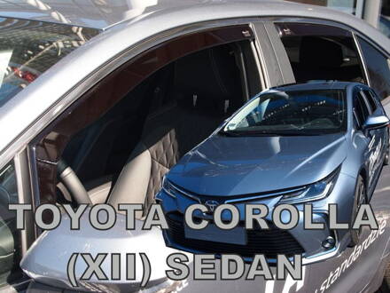 Deflektory Heko - Toyota Corolla Sedan od 2018 (so zadnými)