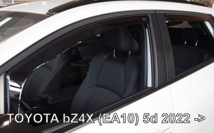 Deflektory Heko - Toyota bZ4X (EA10) od 2022 (so zadnými)