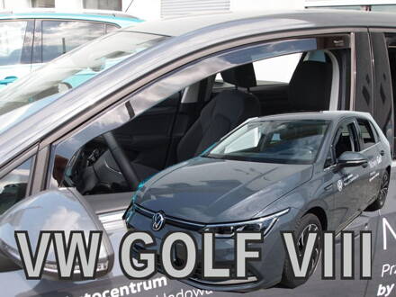 Deflektory Heko - VW Golf VIII 5-dverový od 2020