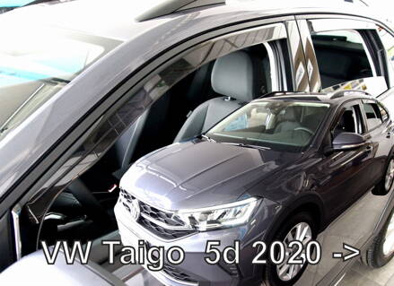 Deflektory Heko - VW Taigo od 2021 (so zadnými)