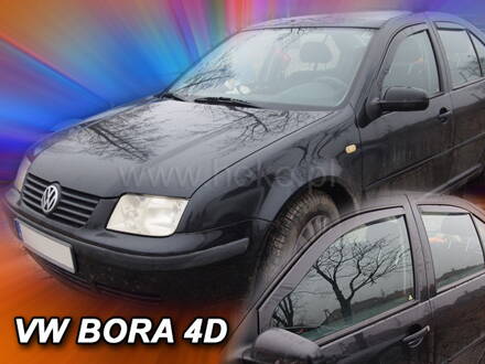 Deflektory Heko - VW Bora Sedan 1998-2005 (so zadnými)