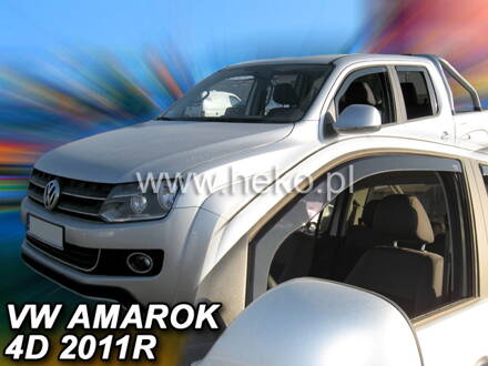 Deflektory Heko - VW Amarok od 2011