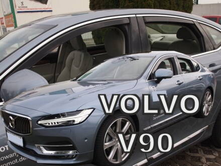 Deflektory Heko - Volvo S90 od 2016 (so zadnými)