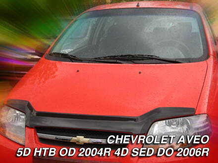 Kryt kapoty Heko - Chevrolet Aveo Htb od r.2004 / Sedan do 2006